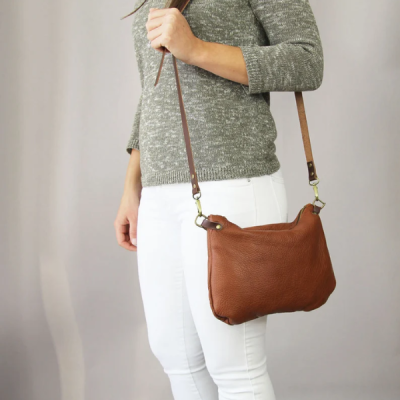 Soft Leather Crossbody Bag T21